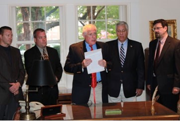 The ILAPPS Board was invited to Governor’s Mansion by then Governor Pat Quinn