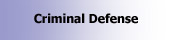 Criminal Defense